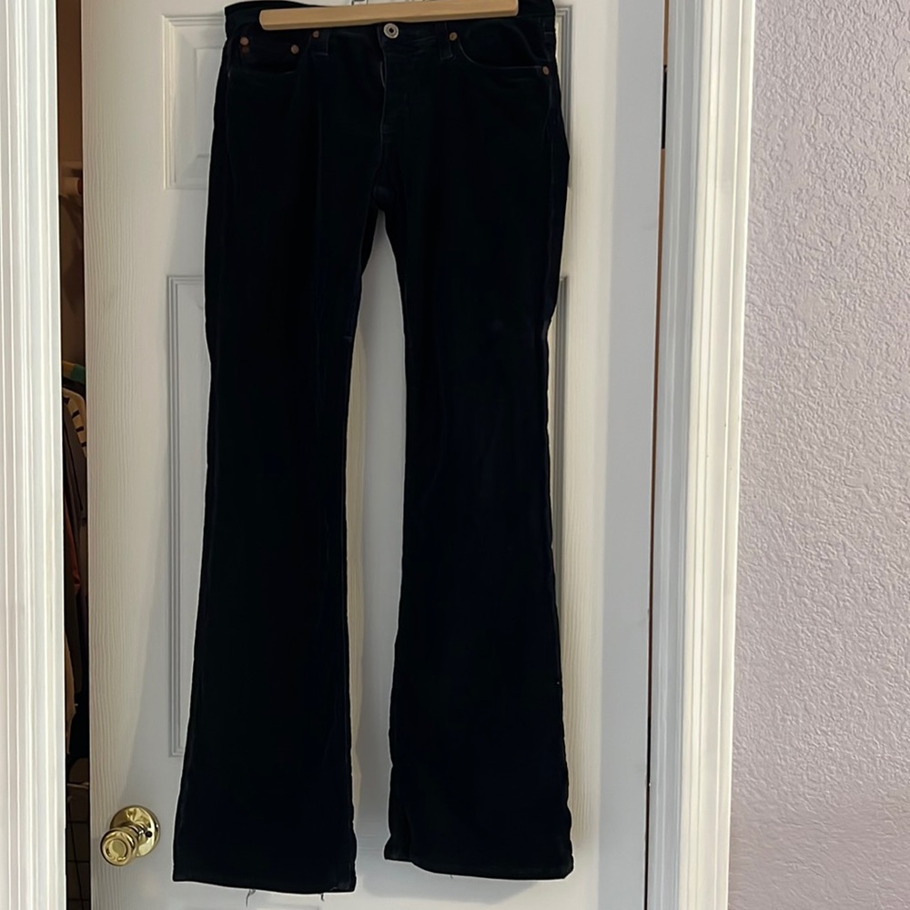 AG dark blue corduroy. Size 28R.